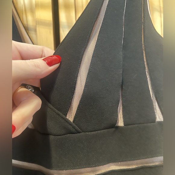 Cache black mermaid dress sz. 6 - Picture 2 of 4